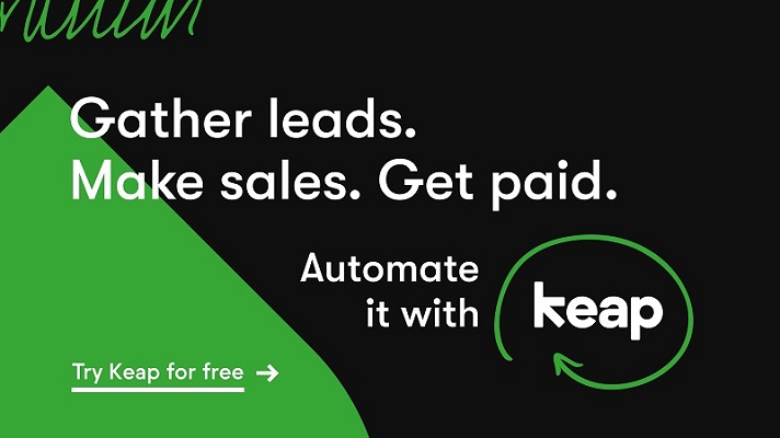 Keap Email Marketing CRM try keap for free
